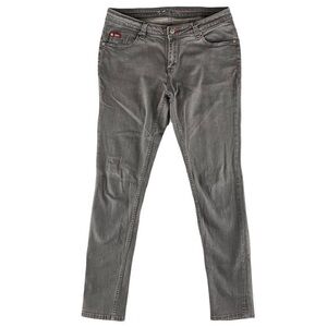 Lee Cooper Gray Denim Stretch Mid Rise Skinny Jeans Womens  Size‎ 30